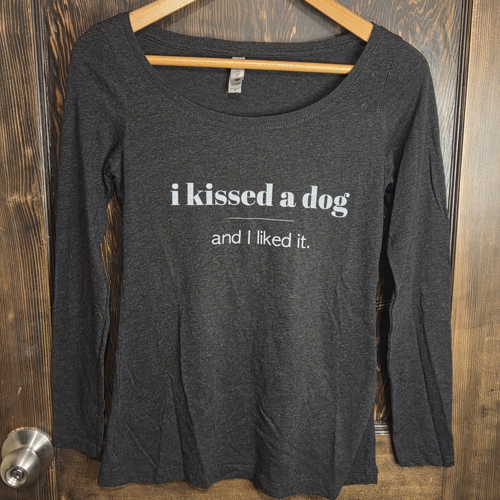Next Level Apparel Charcoal Dog Lover's Tee